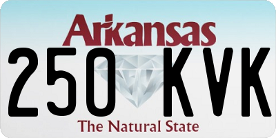 AR license plate 250KVK