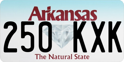 AR license plate 250KXK
