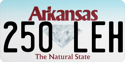 AR license plate 250LEH