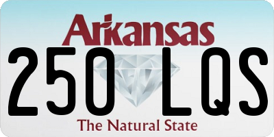 AR license plate 250LQS