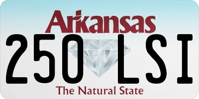 AR license plate 250LSI