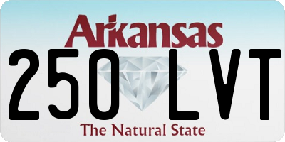 AR license plate 250LVT