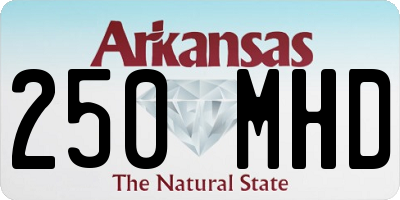 AR license plate 250MHD