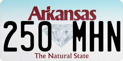 AR license plate 250MHN