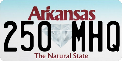 AR license plate 250MHQ