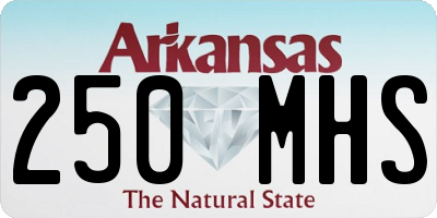 AR license plate 250MHS