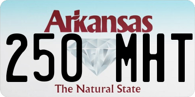 AR license plate 250MHT