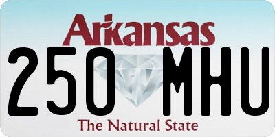 AR license plate 250MHU