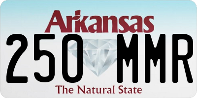 AR license plate 250MMR