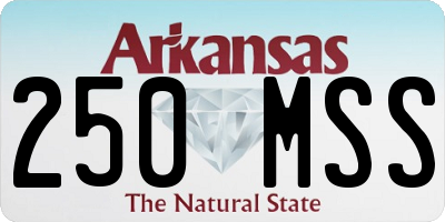 AR license plate 250MSS