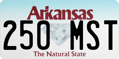 AR license plate 250MST