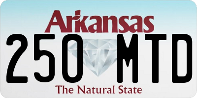 AR license plate 250MTD