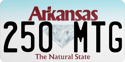 AR license plate 250MTG