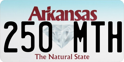 AR license plate 250MTH