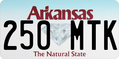 AR license plate 250MTK