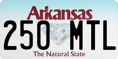 AR license plate 250MTL