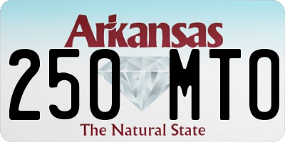 AR license plate 250MTO