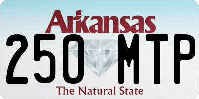 AR license plate 250MTP