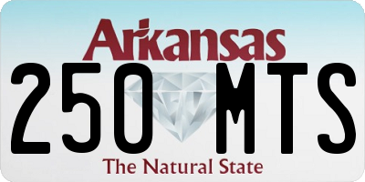 AR license plate 250MTS