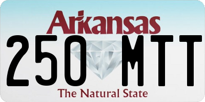 AR license plate 250MTT