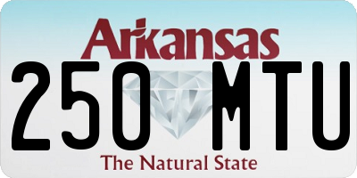AR license plate 250MTU