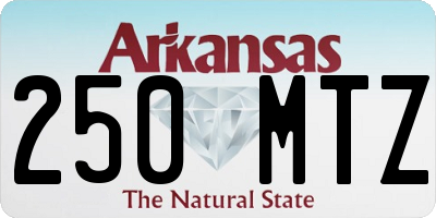 AR license plate 250MTZ