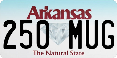 AR license plate 250MUG