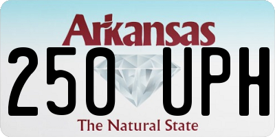 AR license plate 250UPH