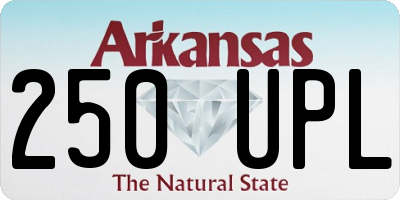 AR license plate 250UPL