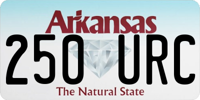 AR license plate 250URC