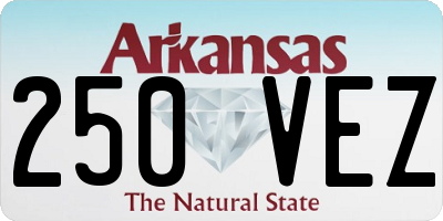 AR license plate 250VEZ