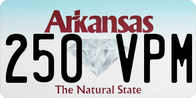 AR license plate 250VPM