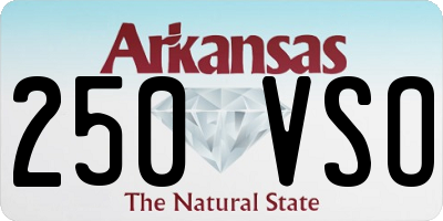AR license plate 250VSO