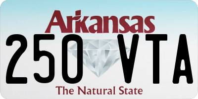 AR license plate 250VTA