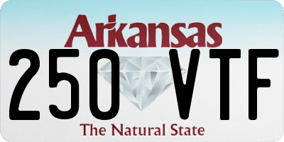 AR license plate 250VTF