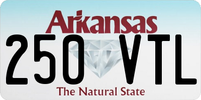 AR license plate 250VTL