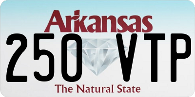 AR license plate 250VTP