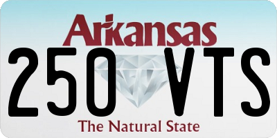 AR license plate 250VTS