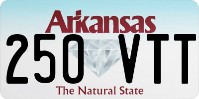 AR license plate 250VTT