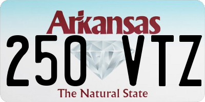 AR license plate 250VTZ