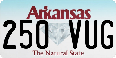AR license plate 250VUG