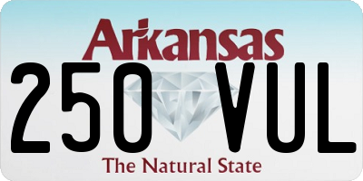 AR license plate 250VUL