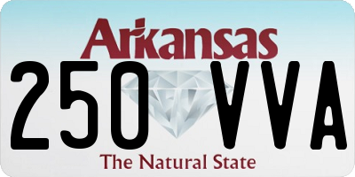 AR license plate 250VVA