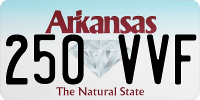 AR license plate 250VVF