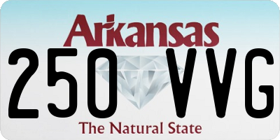 AR license plate 250VVG