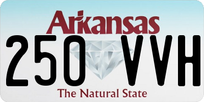 AR license plate 250VVH