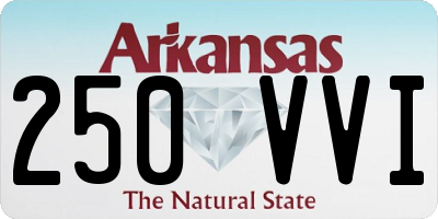 AR license plate 250VVI