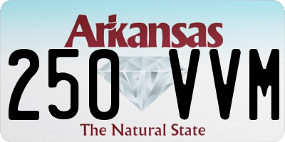 AR license plate 250VVM