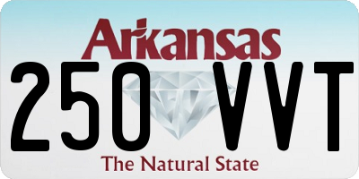 AR license plate 250VVT