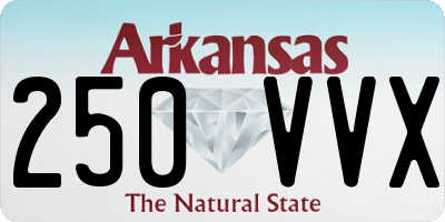 AR license plate 250VVX